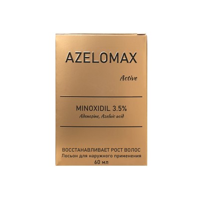 Azelomax Active/ Азеломакс Актив 3.5% лосьон для волос 60мл 