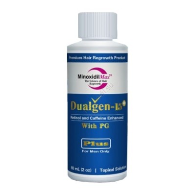 Dualgen-15 plus With PG лосьон от выпадения волос 60мл