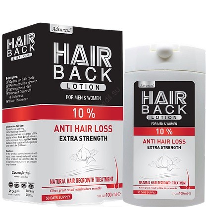 HAIR BACK 10% лосьон от выпадения волос 100мл
